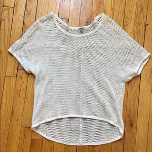 Mesh Loose Knit Shirt